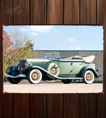 Металлическая табличка Auburn 8-105 Convertible Sedan